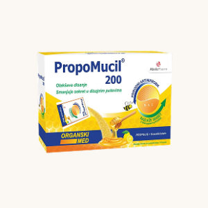 Propomucil 200 sa organskim medom, 10 Kesica