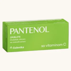Pantenol sa vitaminom C 20 oribleta